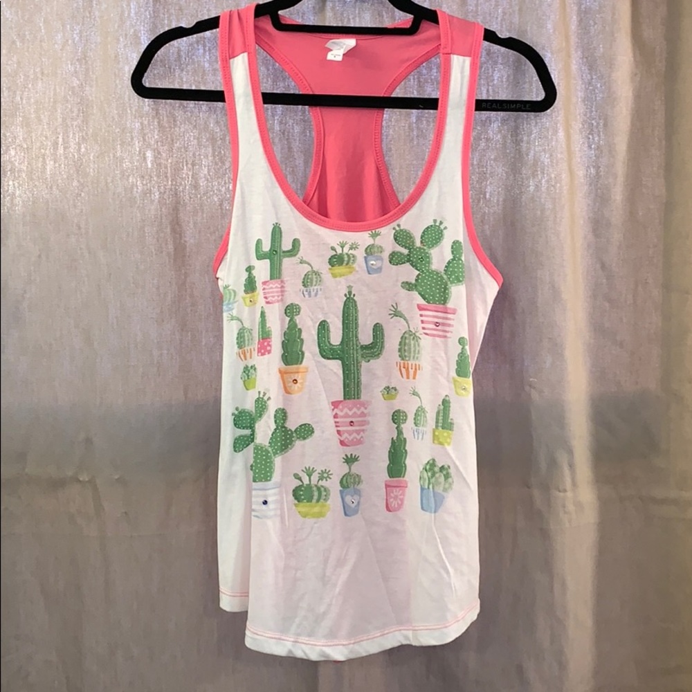 Cactus & Succulent Racerback Tank